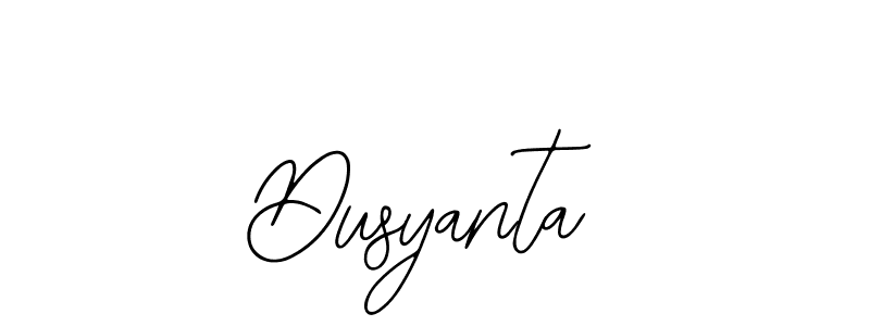 Use a signature maker to create a handwritten signature online. With this signature software, you can design (Bearetta-2O07w) your own signature for name Dusyanta. Dusyanta signature style 12 images and pictures png