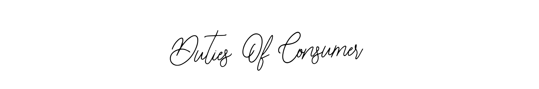 Create a beautiful signature design for name Duties Of Consumer. With this signature (Bearetta-2O07w) fonts, you can make a handwritten signature for free. Duties Of Consumer signature style 12 images and pictures png
