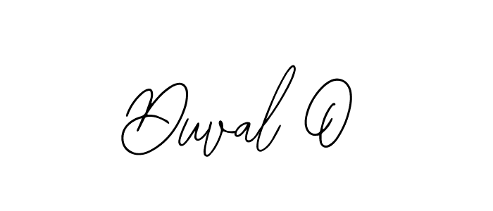 Design your own signature with our free online signature maker. With this signature software, you can create a handwritten (Bearetta-2O07w) signature for name Duval O. Duval O signature style 12 images and pictures png