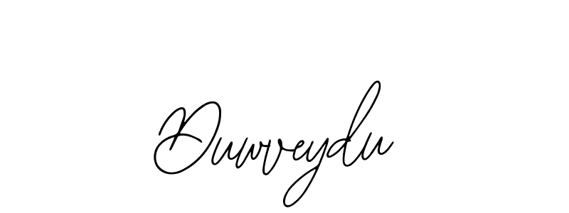 Use a signature maker to create a handwritten signature online. With this signature software, you can design (Bearetta-2O07w) your own signature for name Duwveydu. Duwveydu signature style 12 images and pictures png