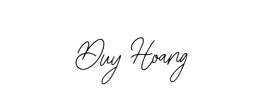 The best way (Bearetta-2O07w) to make a short signature is to pick only two or three words in your name. The name Duy Hoang include a total of six letters. For converting this name. Duy Hoang signature style 12 images and pictures png