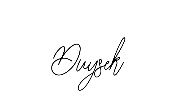 How to Draw Duysek signature style? Bearetta-2O07w is a latest design signature styles for name Duysek. Duysek signature style 12 images and pictures png