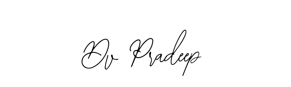 Similarly Bearetta-2O07w is the best handwritten signature design. Signature creator online .You can use it as an online autograph creator for name Dv Pradeep. Dv Pradeep signature style 12 images and pictures png