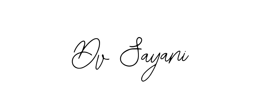 It looks lik you need a new signature style for name Dv Sayani. Design unique handwritten (Bearetta-2O07w) signature with our free signature maker in just a few clicks. Dv Sayani signature style 12 images and pictures png