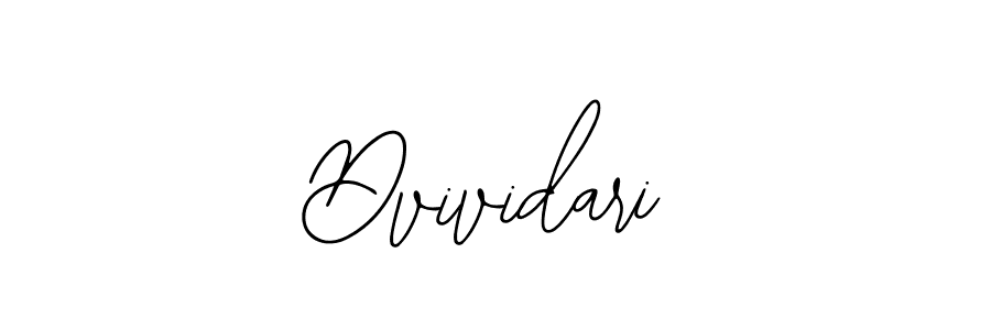 Make a beautiful signature design for name Dvividari. With this signature (Bearetta-2O07w) style, you can create a handwritten signature for free. Dvividari signature style 12 images and pictures png