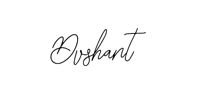 Also we have Dvshant name is the best signature style. Create professional handwritten signature collection using Bearetta-2O07w autograph style. Dvshant signature style 12 images and pictures png