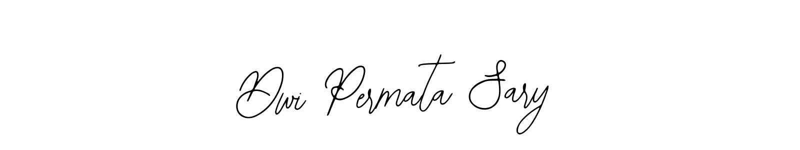 You should practise on your own different ways (Bearetta-2O07w) to write your name (Dwi Permata Sary) in signature. don't let someone else do it for you. Dwi Permata Sary signature style 12 images and pictures png