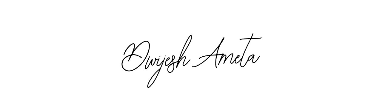 Also You can easily find your signature by using the search form. We will create Dwijesh Ameta name handwritten signature images for you free of cost using Bearetta-2O07w sign style. Dwijesh Ameta signature style 12 images and pictures png