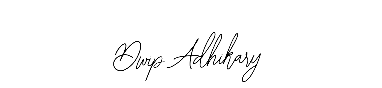 Use a signature maker to create a handwritten signature online. With this signature software, you can design (Bearetta-2O07w) your own signature for name Dwip Adhikary. Dwip Adhikary signature style 12 images and pictures png