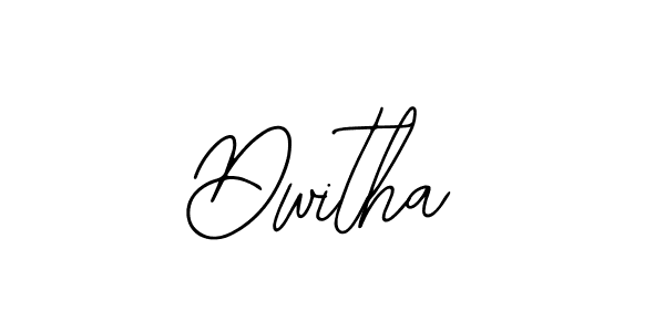 How to make Dwitha name signature. Use Bearetta-2O07w style for creating short signs online. This is the latest handwritten sign. Dwitha signature style 12 images and pictures png