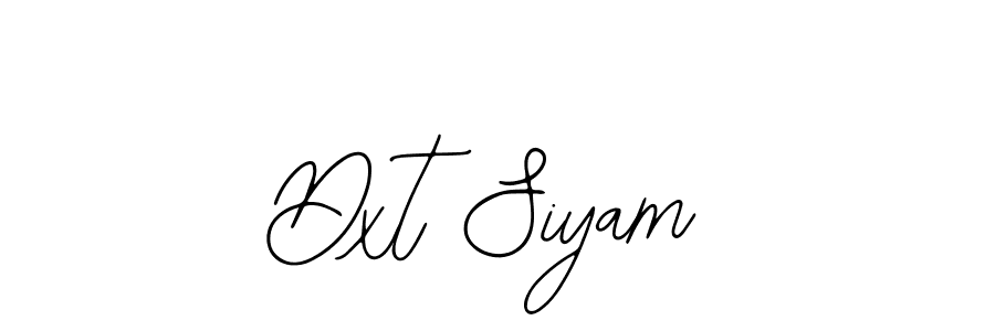 How to make Dxt Siyam name signature. Use Bearetta-2O07w style for creating short signs online. This is the latest handwritten sign. Dxt Siyam signature style 12 images and pictures png