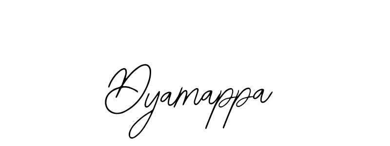 How to make Dyamappa name signature. Use Bearetta-2O07w style for creating short signs online. This is the latest handwritten sign. Dyamappa signature style 12 images and pictures png