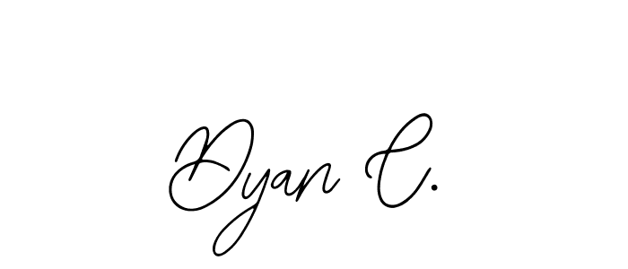 Make a beautiful signature design for name Dyan C.. With this signature (Bearetta-2O07w) style, you can create a handwritten signature for free. Dyan C. signature style 12 images and pictures png
