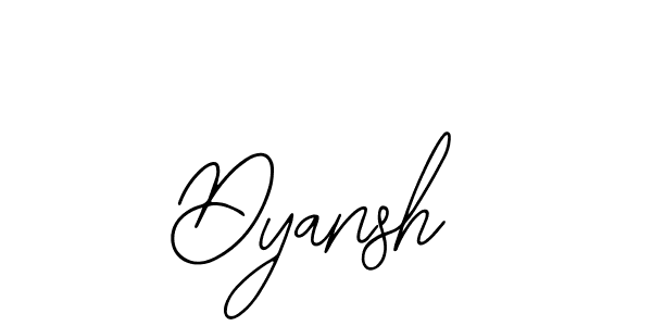 Also You can easily find your signature by using the search form. We will create Dyansh name handwritten signature images for you free of cost using Bearetta-2O07w sign style. Dyansh signature style 12 images and pictures png