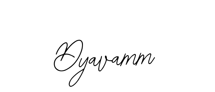 Dyavamm stylish signature style. Best Handwritten Sign (Bearetta-2O07w) for my name. Handwritten Signature Collection Ideas for my name Dyavamm. Dyavamm signature style 12 images and pictures png