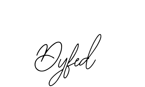 How to make Dyfed name signature. Use Bearetta-2O07w style for creating short signs online. This is the latest handwritten sign. Dyfed signature style 12 images and pictures png
