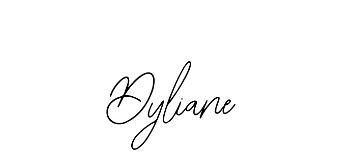 Design your own signature with our free online signature maker. With this signature software, you can create a handwritten (Bearetta-2O07w) signature for name Dyliane. Dyliane signature style 12 images and pictures png