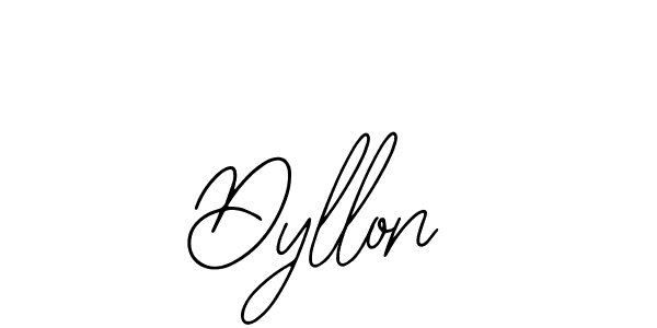 The best way (Bearetta-2O07w) to make a short signature is to pick only two or three words in your name. The name Dyllon include a total of six letters. For converting this name. Dyllon signature style 12 images and pictures png