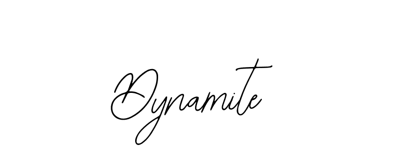 Dynamite stylish signature style. Best Handwritten Sign (Bearetta-2O07w) for my name. Handwritten Signature Collection Ideas for my name Dynamite. Dynamite signature style 12 images and pictures png