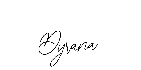 You should practise on your own different ways (Bearetta-2O07w) to write your name (Dyrana) in signature. don't let someone else do it for you. Dyrana signature style 12 images and pictures png