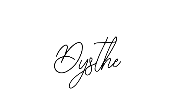 Design your own signature with our free online signature maker. With this signature software, you can create a handwritten (Bearetta-2O07w) signature for name Dysthe. Dysthe signature style 12 images and pictures png