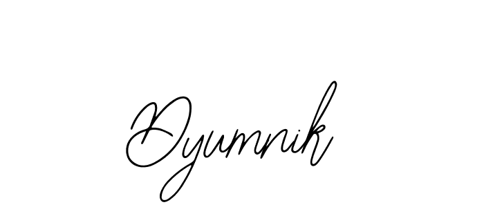 Bearetta-2O07w is a professional signature style that is perfect for those who want to add a touch of class to their signature. It is also a great choice for those who want to make their signature more unique. Get Dyumnik name to fancy signature for free. Dyumnik signature style 12 images and pictures png