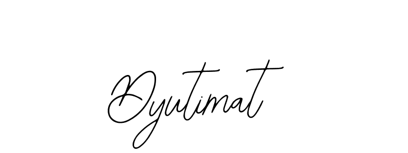 How to Draw Dyutimat signature style? Bearetta-2O07w is a latest design signature styles for name Dyutimat. Dyutimat signature style 12 images and pictures png