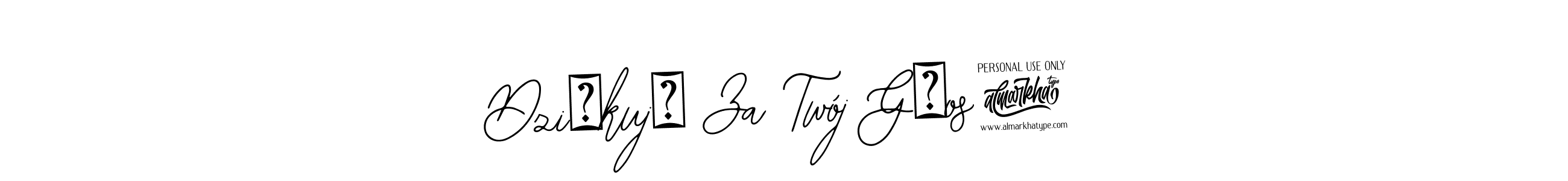 You can use this online signature creator to create a handwritten signature for the name Dziękuję Za Twój Głos!. This is the best online autograph maker. Dziękuję Za Twój Głos! signature style 12 images and pictures png