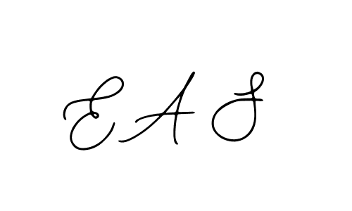 Use a signature maker to create a handwritten signature online. With this signature software, you can design (Bearetta-2O07w) your own signature for name E A S. E A S signature style 12 images and pictures png