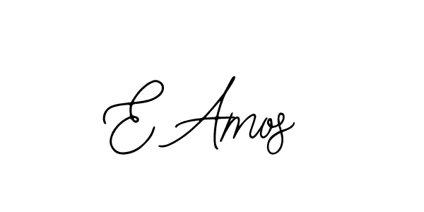 Also You can easily find your signature by using the search form. We will create E Amos name handwritten signature images for you free of cost using Bearetta-2O07w sign style. E Amos signature style 12 images and pictures png