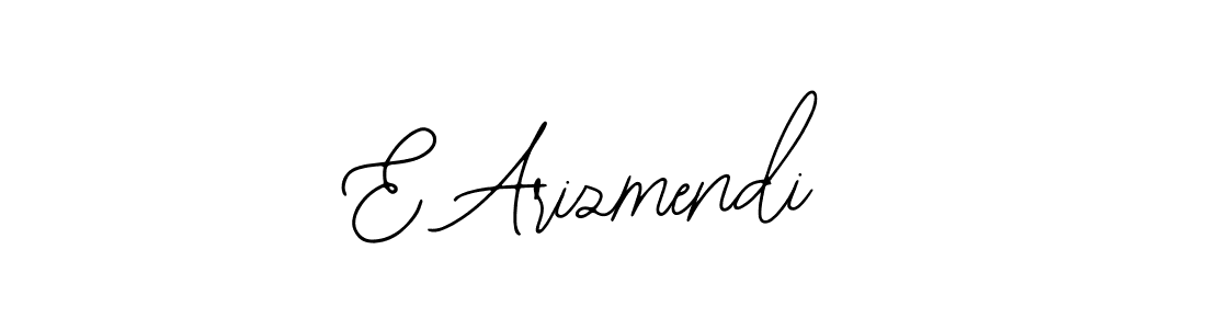 How to make E Arizmendi signature? Bearetta-2O07w is a professional autograph style. Create handwritten signature for E Arizmendi name. E Arizmendi signature style 12 images and pictures png