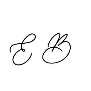 Use a signature maker to create a handwritten signature online. With this signature software, you can design (Bearetta-2O07w) your own signature for name E B. E B signature style 12 images and pictures png