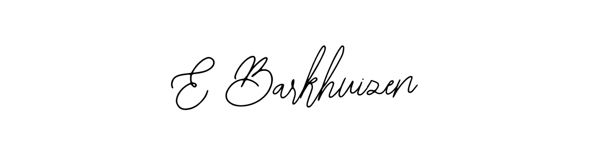 Make a beautiful signature design for name E Barkhuizen. Use this online signature maker to create a handwritten signature for free. E Barkhuizen signature style 12 images and pictures png