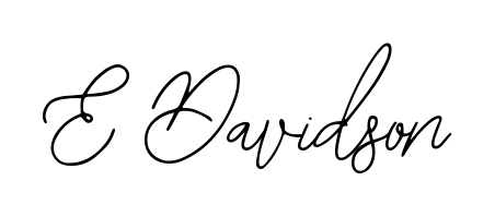 The best way (Bearetta-2O07w) to make a short signature is to pick only two or three words in your name. For converting this name E Davidson. E Davidson signature style 12 images and pictures png