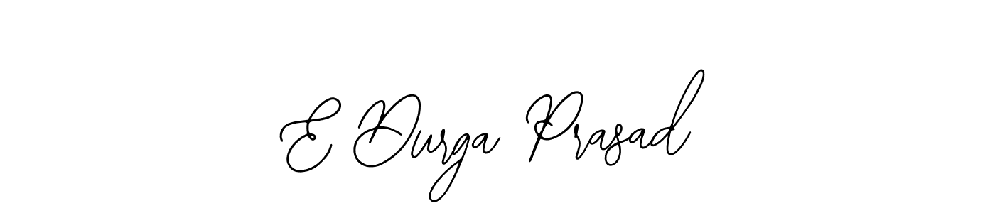 Design your own signature with our free online signature maker. With this signature software, you can create a handwritten (Bearetta-2O07w) signature for name E Durga Prasad. E Durga Prasad signature style 12 images and pictures png