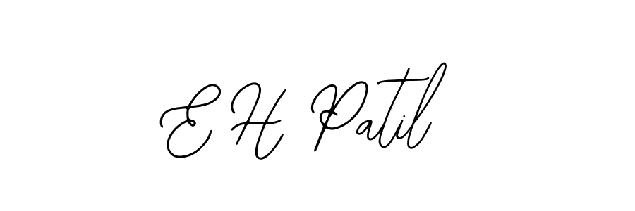 It looks lik you need a new signature style for name E H Patil. Design unique handwritten (Bearetta-2O07w) signature with our free signature maker in just a few clicks. E H Patil signature style 12 images and pictures png