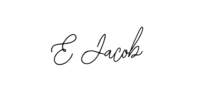 How to make E Jacob signature? Bearetta-2O07w is a professional autograph style. Create handwritten signature for E Jacob name. E Jacob signature style 12 images and pictures png