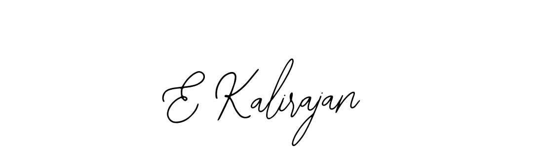 if you are searching for the best signature style for your name E Kalirajan. so please give up your signature search. here we have designed multiple signature styles  using Bearetta-2O07w. E Kalirajan signature style 12 images and pictures png