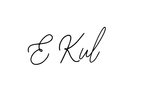 Best and Professional Signature Style for E Kul. Bearetta-2O07w Best Signature Style Collection. E Kul signature style 12 images and pictures png