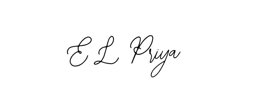 You can use this online signature creator to create a handwritten signature for the name E L Priya. This is the best online autograph maker. E L Priya signature style 12 images and pictures png