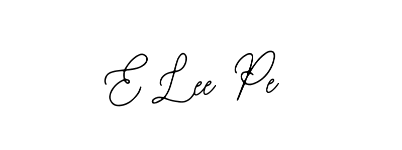 Similarly Bearetta-2O07w is the best handwritten signature design. Signature creator online .You can use it as an online autograph creator for name E Lee Pe. E Lee Pe signature style 12 images and pictures png