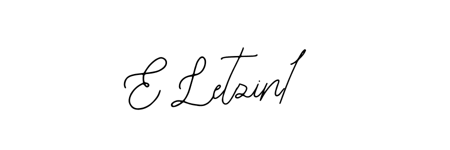 The best way (Bearetta-2O07w) to make a short signature is to pick only two or three words in your name. The name E Letzin1 include a total of six letters. For converting this name. E Letzin1 signature style 12 images and pictures png