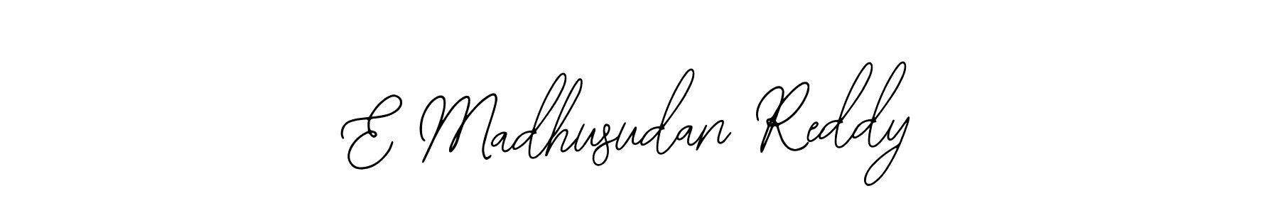 Also we have E Madhusudan Reddy name is the best signature style. Create professional handwritten signature collection using Bearetta-2O07w autograph style. E Madhusudan Reddy signature style 12 images and pictures png