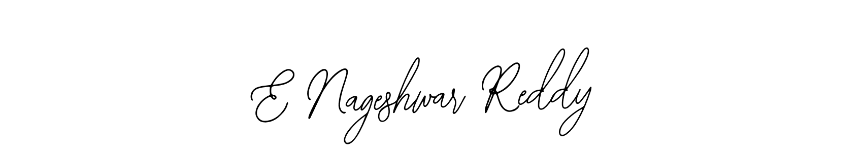 Design your own signature with our free online signature maker. With this signature software, you can create a handwritten (Bearetta-2O07w) signature for name E Nageshwar Reddy. E Nageshwar Reddy signature style 12 images and pictures png