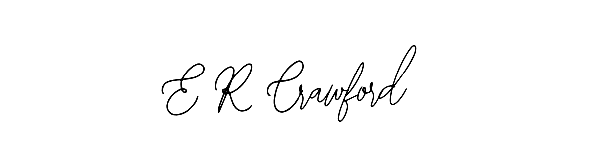 Use a signature maker to create a handwritten signature online. With this signature software, you can design (Bearetta-2O07w) your own signature for name E R Crawford. E R Crawford signature style 12 images and pictures png