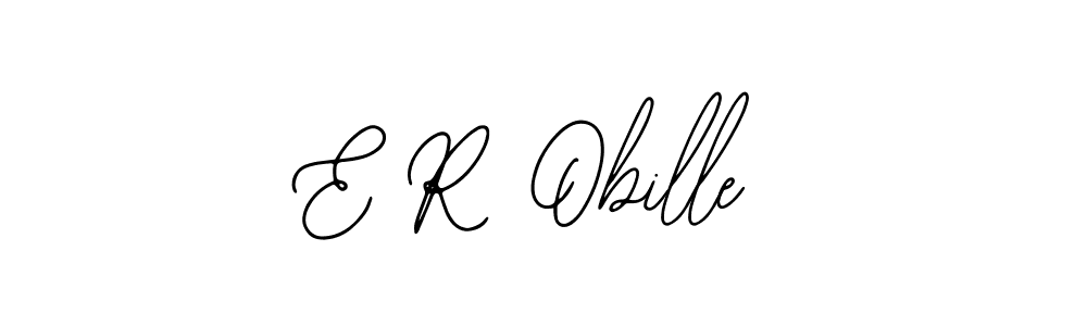 How to Draw E R Obille signature style? Bearetta-2O07w is a latest design signature styles for name E R Obille. E R Obille signature style 12 images and pictures png