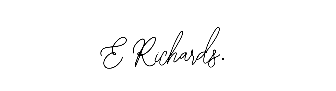 Best and Professional Signature Style for E Richards.. Bearetta-2O07w Best Signature Style Collection. E Richards. signature style 12 images and pictures png