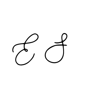 You should practise on your own different ways (Bearetta-2O07w) to write your name (E S) in signature. don't let someone else do it for you. E S signature style 12 images and pictures png