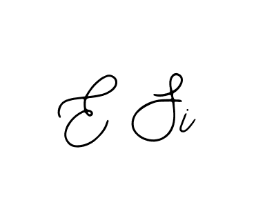 Once you've used our free online signature maker to create your best signature Bearetta-2O07w style, it's time to enjoy all of the benefits that E Si name signing documents. E Si signature style 12 images and pictures png