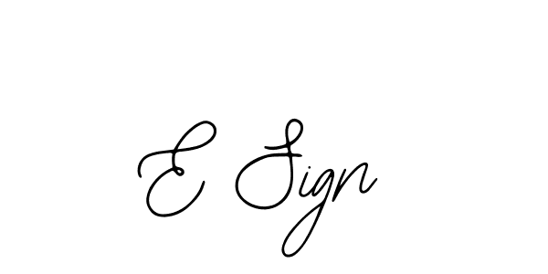 It looks lik you need a new signature style for name E Sign. Design unique handwritten (Bearetta-2O07w) signature with our free signature maker in just a few clicks. E Sign signature style 12 images and pictures png